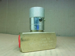 DMIC NV2M-0500N Bidirectional Needle Valve 1/2" NPT, No Check, Image