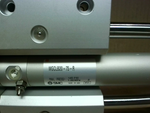  SMC MGCLB20-75-R Pneumatic Guided Cylinder 20mm Bore 75mm Strok Image