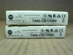  Allen Bradley 1492-CB1H080 8A Circuit Breaker 1-Pole 277VAC (2 PCS) Factory Sealed Image