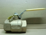  Apollo 71-147-27 Ball Valve 1-1/2" NPT Bronze w/ Locking Handle Image
