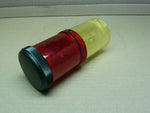  Allen Bradley 855EC-B24Y8Y4 Tower Light Stack Assembly Red & Ye Image