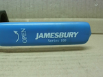  Jamesbury Series 100 Ball Valve 1" 2000 WOG w/ Locking Handle Image