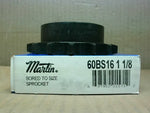  Martin 60BS16 1-1/8 #60 Chain Sprocket 16 Teeth 1-1/8" Bore Image