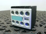  Siemens 3RH1911-2GA22  Auxiliary Contact Block 25+20 / 2NO+2NC Image