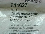  IFM E11627 T Splitter M12/2XUS Male/Male/Female 4P/5P/5P Factory Sealed Image