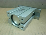  SMC MHZ2-32C Parallel Style Air Gripper Cylinder Single Acting Image