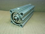  SMC ECDQ2B40-100DC Double Acting Pneumatic Cylinder 40mm Bore 1 Image
