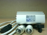  SMC CDQ2A16-30DFZ-F7PWSDPC Compact Cylinder 16mm Bore 30mm Stro Image