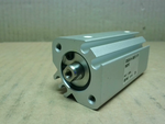  SMC CDQ2A16-30DFZ-F7PWSDPC Compact Cylinder 16mm Bore 30mm Stro Image