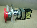  Rees 40102-102 Emergency Stop Red PushButton Operator w/ Padloc Image