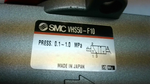  SMC VHS50-F10 VHS Hand Valve 3 Port Lock Out Image