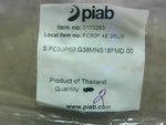  Piab FC50P.4E.05UB Suction Cup, 50mm Flat Concave PU60 Green 3/8 Image