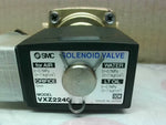  SMC VXZ2240-04F-5DZ Solenoid Valve 24VDC 1/2" NPT Class B Image