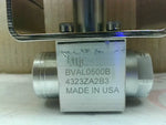  DMIC BVAL0500B4323ZA2B3 Pneumatic Actuated Ball Valve 1/2" NPT Image