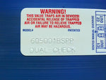  Aladco 605001BSPP Check Valve 1/2"NPT w/ Override & Dual Ext. P Image