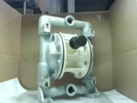 Versa-Matic E1AP3R339 1" Aluminum Diaphragm Pump w/ Muffler Image