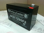  Battery Center BCH-1290F2 Sealed Rechargeable Battery 12V 9A (Pack of 5) Image