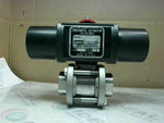  Gemini A512SR Pneumatic Actuator Type CW-C w/ 1-1/4" Stainless Image