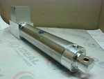  Bimba BFLM-316-DXPW Pneumatic Rod Line Lock Cylinder 2" Bore x Image
