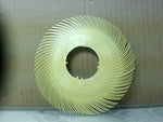  3M  80 T-C Radial Bristle Brush  6" x 2" T-C 80 Grit Yellow (40 Image
