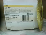  3M  80 T-C Radial Bristle Brush  6" x 2" T-C 80 Grit Yellow (40 Image