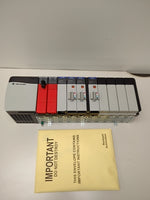  Allen Bradley 1756-L61S GuardLogix 10-Slot Rack w/Modules; LSP, ENBT, DNB, PA75 Image