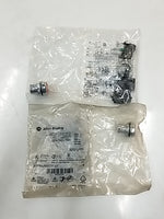  Allen Bradley 800FM-LF0MQ3WQ11 Illuminated PushButton Amber Image