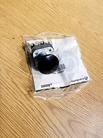  Allen Bradley 800T-D2A Black Push Button Mushroom Head Switch 1 Image