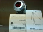  Allen Bradley 800T-FXQH2R /U Illuminated Push Pull Mushroom Swi Image