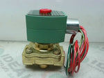  ASCO 8210G009 Solenoid Valve Red Hat 2 Way 3/4" NPT 24VDC Image