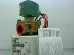  ASCO 8210G009 Solenoid Valve Red Hat 2 Way 3/4" NPT 24VDC Image