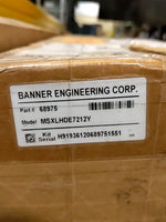  Banner MSXLHDE7212Y MINI-SCREEN Heavy Duty MS Light Screen Emitter 68975 Image