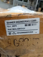  Banner MSXLHDR7212Y Heavy Duty Light Curtain Receiver 72" Long  Factory Sealed Image