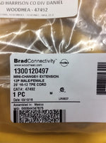  Brad Harrison 47492 MInin Change 25' Extension Cable 12 Pin Male/Female Image