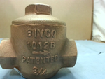  Bivco 1012B Lift type Check Valve 120Psi 3/4" NPT Image