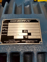  Cone Drive MASRV40B239-Y1A Gear Reducer 20:1 Ratio 2.437" Bore Image