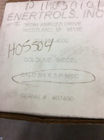  Enertrols SALD 3/4 X 3P-MSC Industrial Shock Absorber 3/4" Bore x 3" Stroke Factory Sealed Image