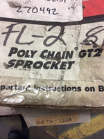  Gates PB14MX30S68 P)oly Chain GT2 Sprocket 2517 Max Rpm Image