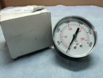  Graco 557864 Pressure Gauge 0-3000 Psi Center Back 1/4" Npt Image