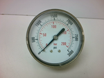  Graco 557864 Pressure Gauge 0-3000 Psi Center Back 1/4" Npt Image