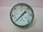  Graco 557864 Pressure Gauge 0-3000 Psi Center Back 1/4" Npt Image