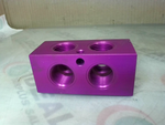  Hydra Flex HF-AJP-T-G8-2 Air Manifold Distribution Block Alumin Image
