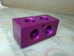  Hydra Flex HF-AJP-T-G8-2 Air Manifold Distribution Block Alumin Image