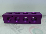  Hydra Flex HF-AJP-T-G8-4 Air Manifold  Distribution Block 12 Po Image