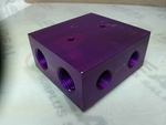  Hydra Flex HF-AMP-G-4 Air Manifold Distribution Block Aluminum Image