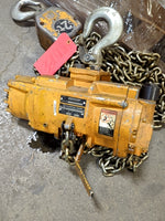  Ingersoll Rand HL2000K-2B30-B25S 2-Ton Pneumatic Chain Hoist 30FT No Pendant Image