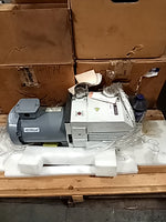  Leybold D16B 91463-1 Dual Stage Rotary Vane Vacuum Pump Baldor Image