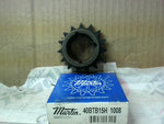  Martin 40BTB15H 1008 Sprocket Tapered Bushed 15 Hardened Teeth Image