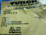  Turck CSNMCKNM161622 MultiFast Molded Cordset  Factory Sealed Image