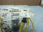  Nordson 1078199 Cable Cordset 0.75m  6"female 4"Male 3.00 Ft Image